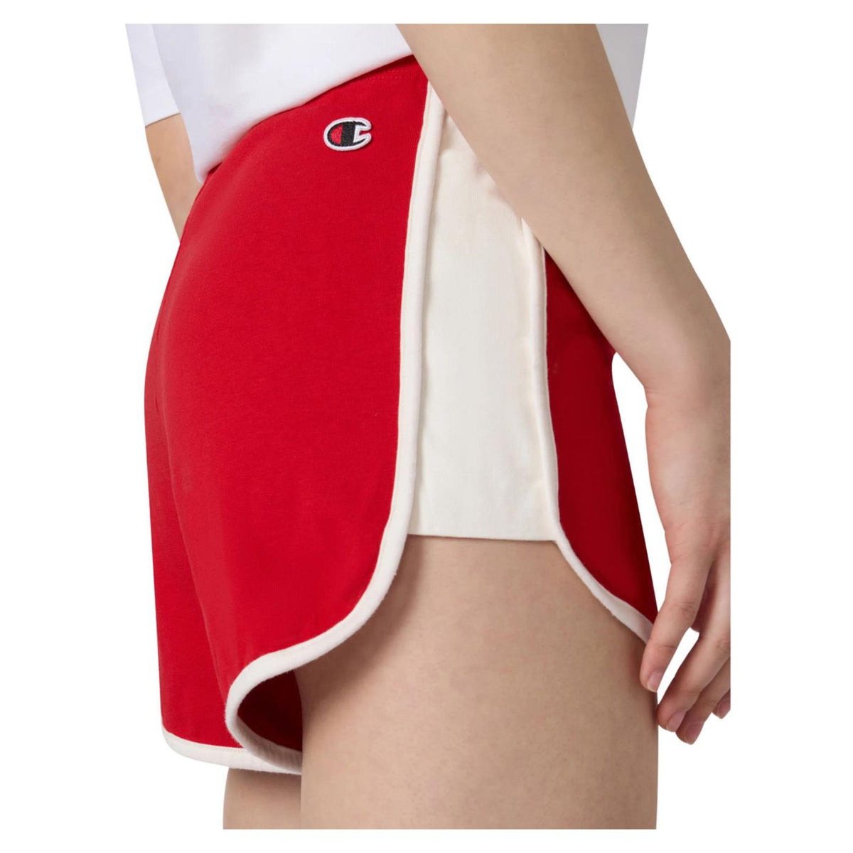 CHAMPION W SHORTS - Rosso - vista 3