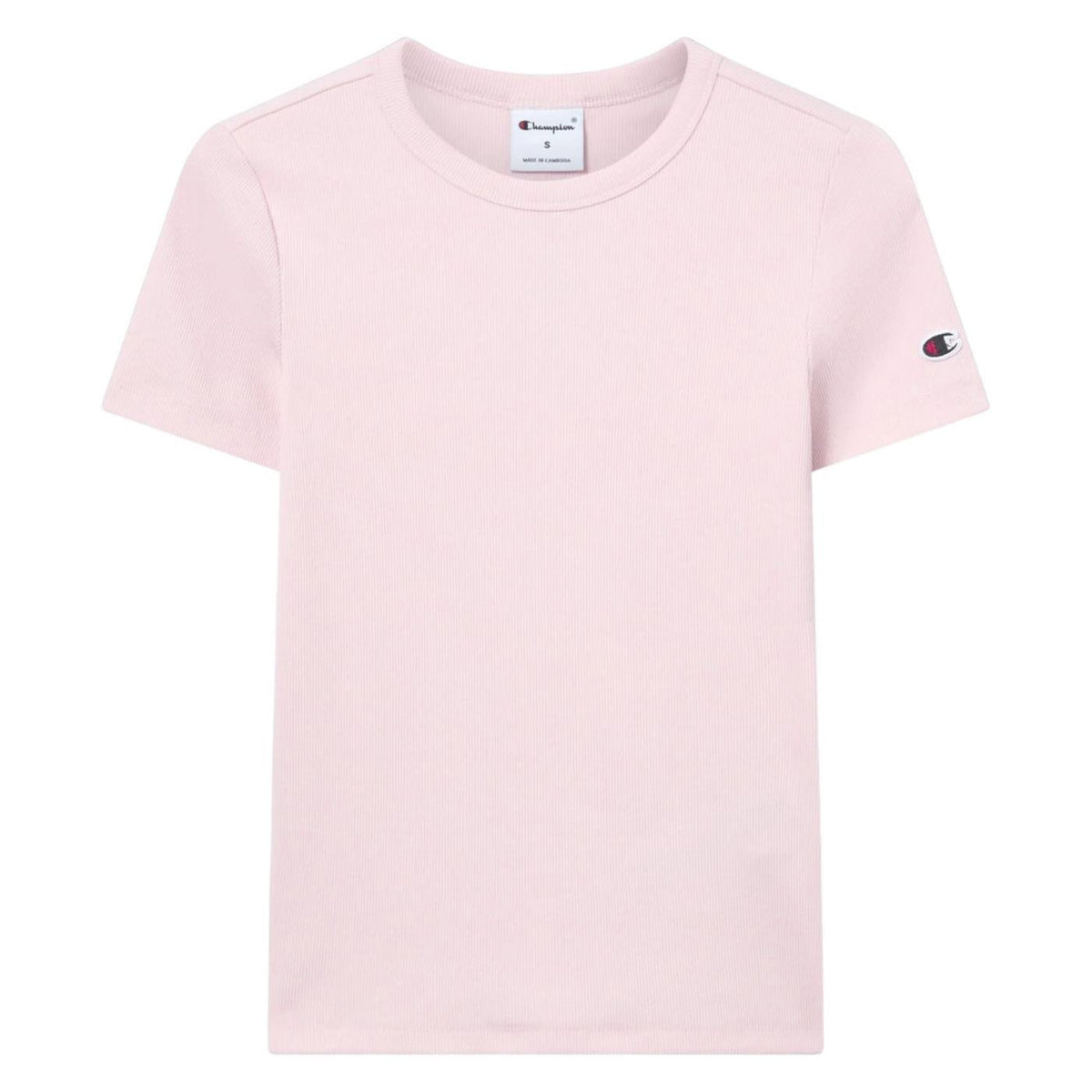 CHAMPION W SS TEE - Rosa - vista 4