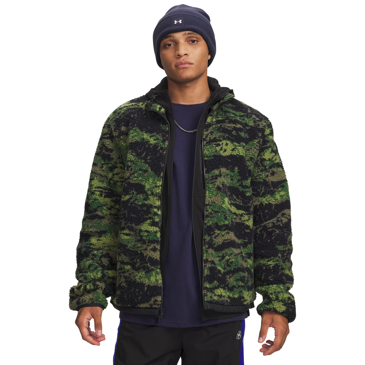 UNDER ARMOUR ICON CW HIGH PILE FZ - Mimetico - immagine principale