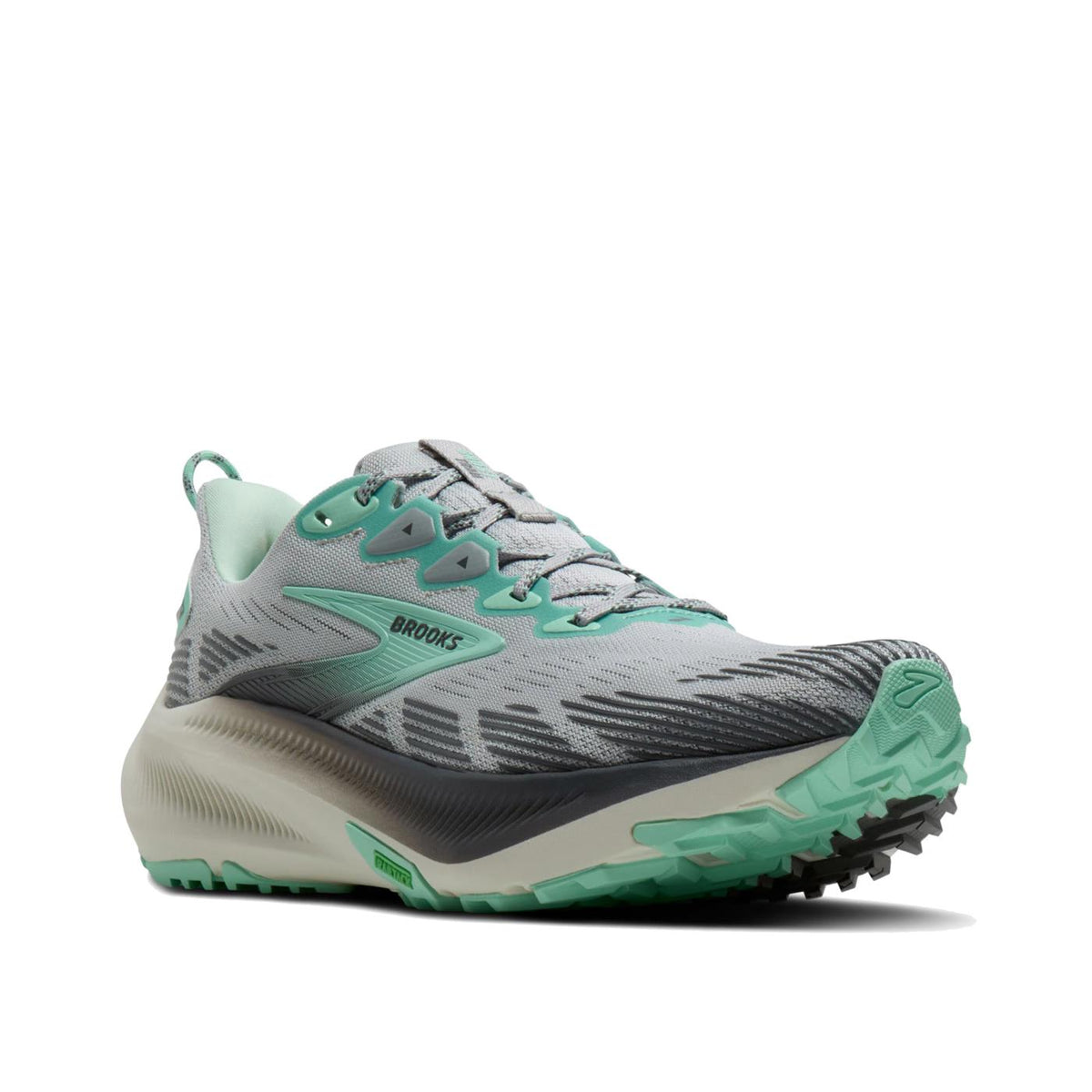 BROOKS GHOST TRAIL WOMAN - Grigio chiaro - vista 3