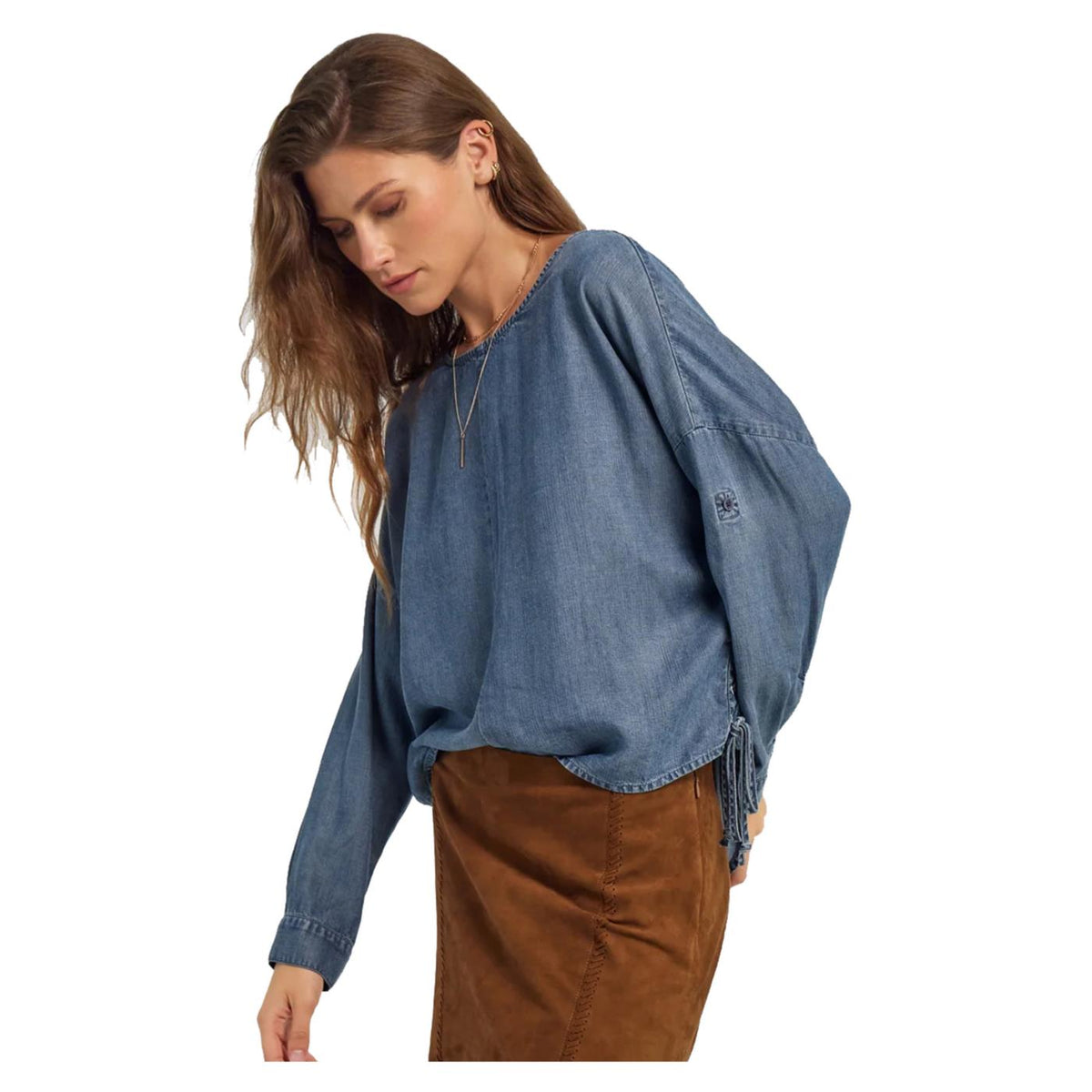 GAS CAMICIA W DENIM LYOCELL - Denim - immagine principale
