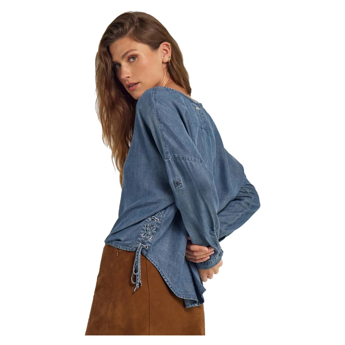 GAS CAMICIA W DENIM LYOCELL - seconda immagine
