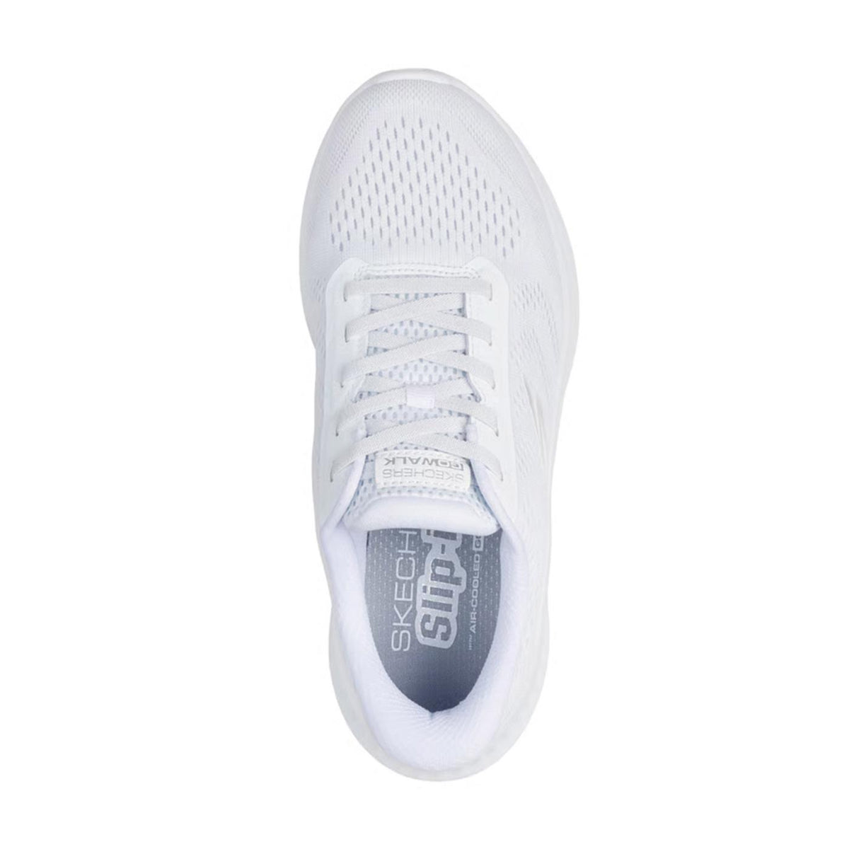 SKECHERS GO WALK NOW KHLOE WOMAN - Bianco - vista 4