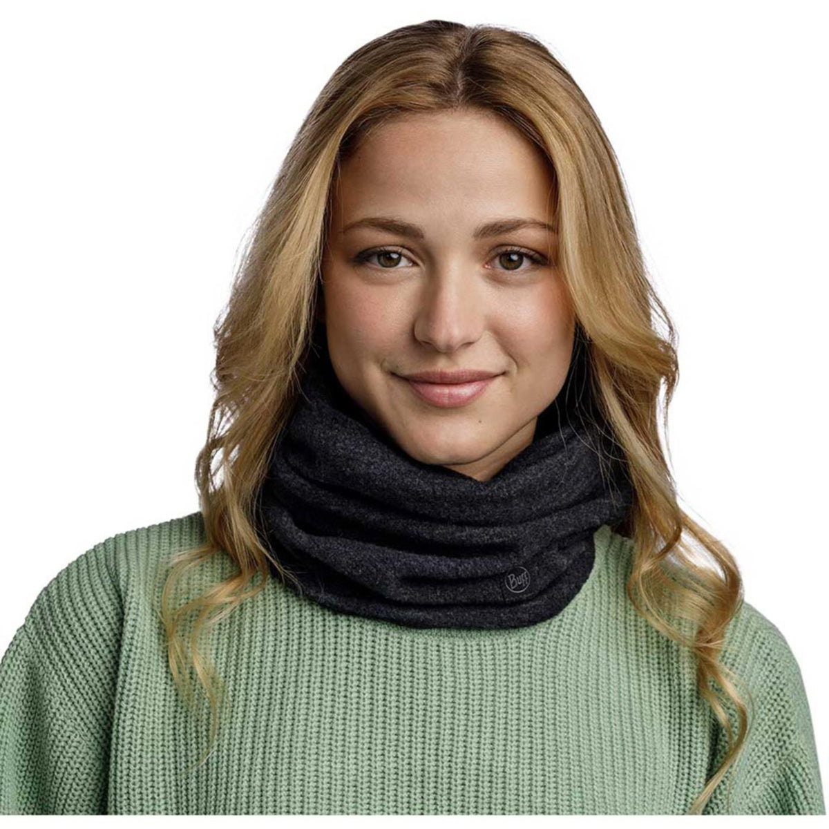 BUFF MERINO FLEECE BLACK - seconda immagine