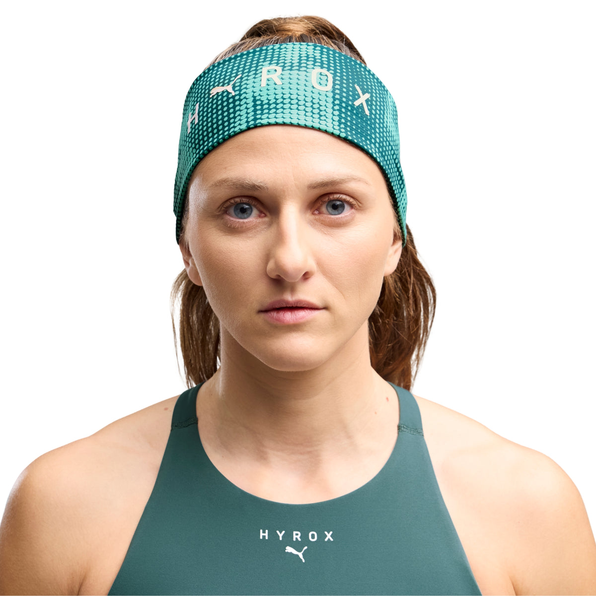 PUMA HYROX HEADBAND - Verde - immagine principale
