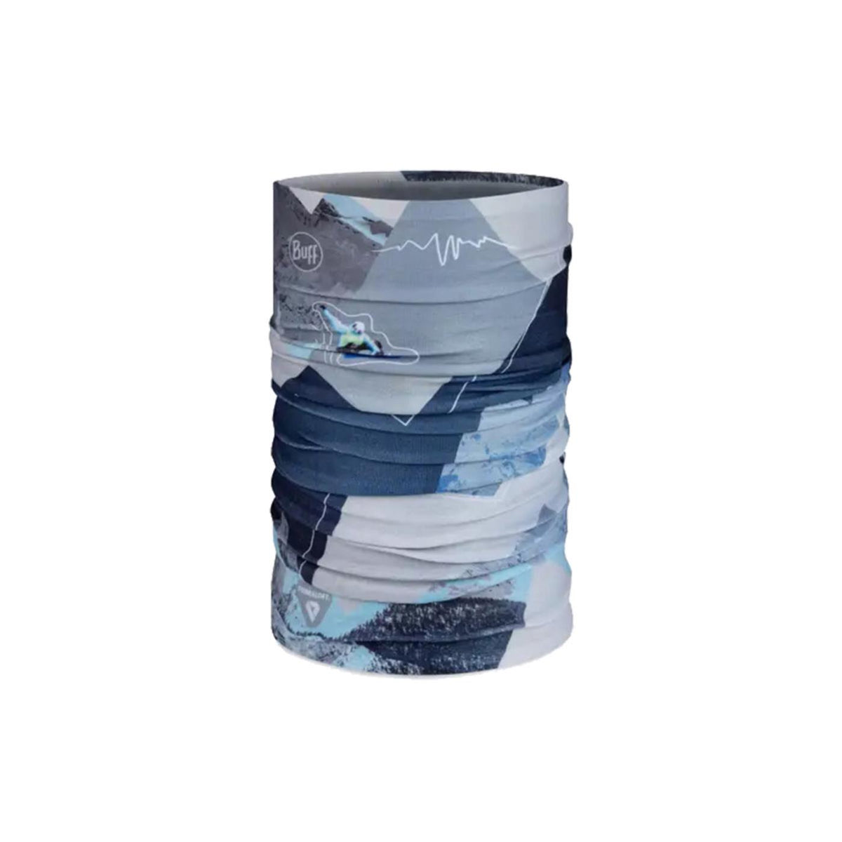 BUFF THERMONET SYNTH BLUE - seconda immagine