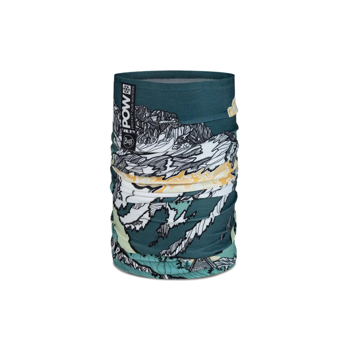 BUFF THERMONET POW LIXOT GREEN - seconda immagine