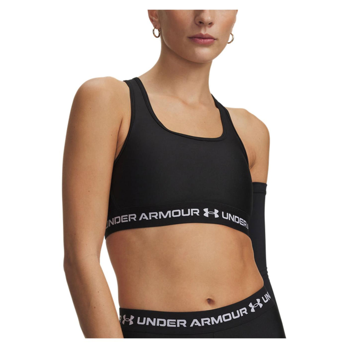 UNDER ARMOUR W CROSSBACK MID BRA - Nero - immagine principale