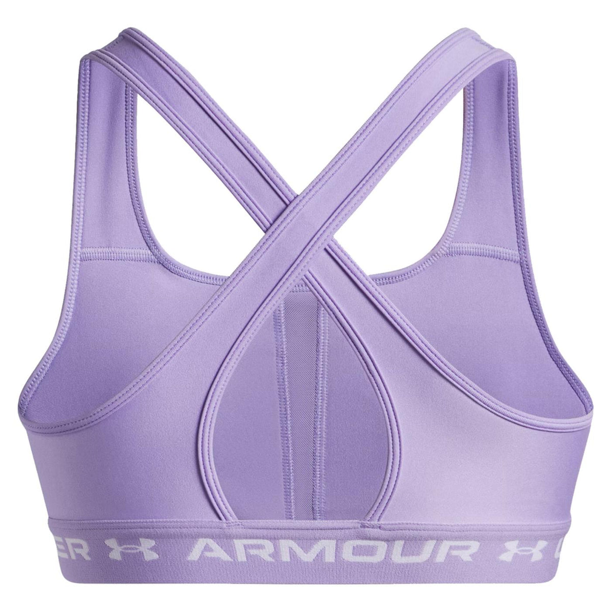 UNDER ARMOUR CROSSBACK MID BRA - Viola - vista 2