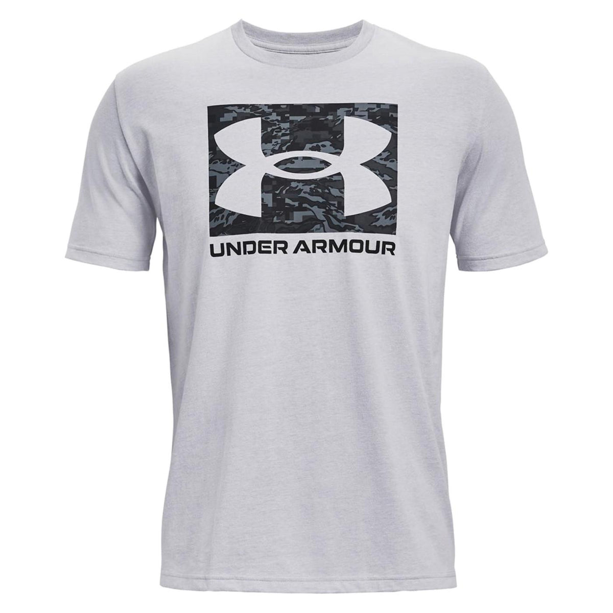 UNDER ARMOR ABC CAMO BOXED LOGO SS