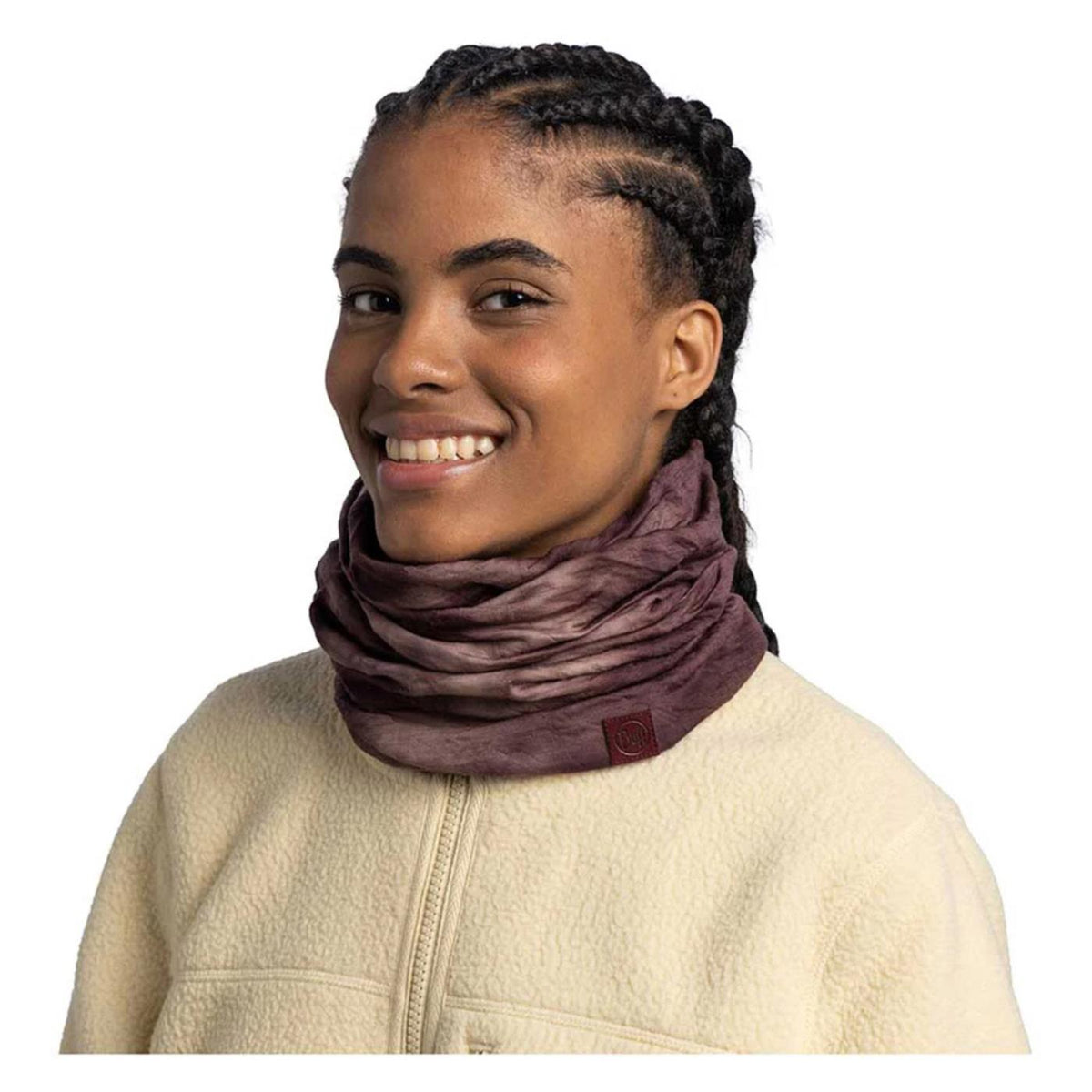 BUFF MERINO LW NATURAL TYE DYE - Bordeaux - vista 3