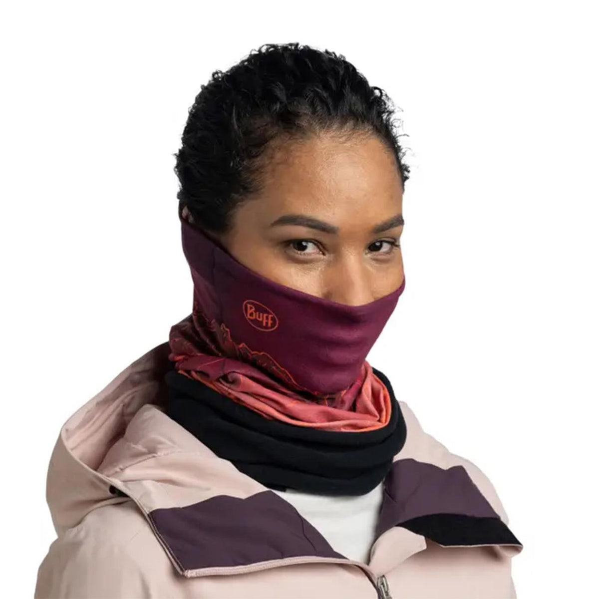 BUFF POLAR UNAL GARNET - Bordeaux - vista 2