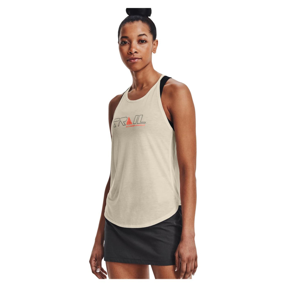 UNDER ARMOUR BREEZE 2.0 TRAIL TANK W - Bianco - vista 3