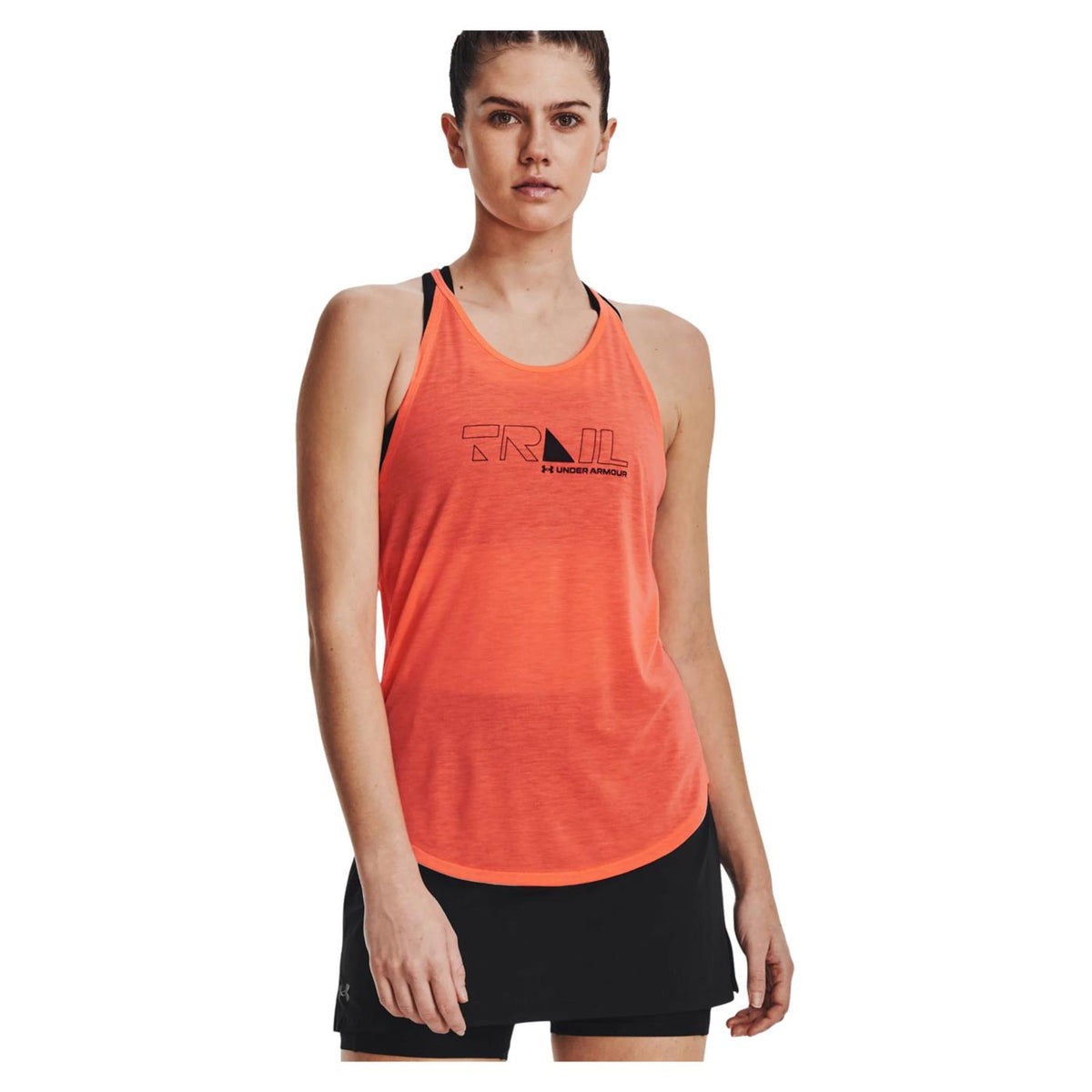 UNDER ARMOUR BREEZE 2.0 TRAIL TANK W - Corallo - vista 3