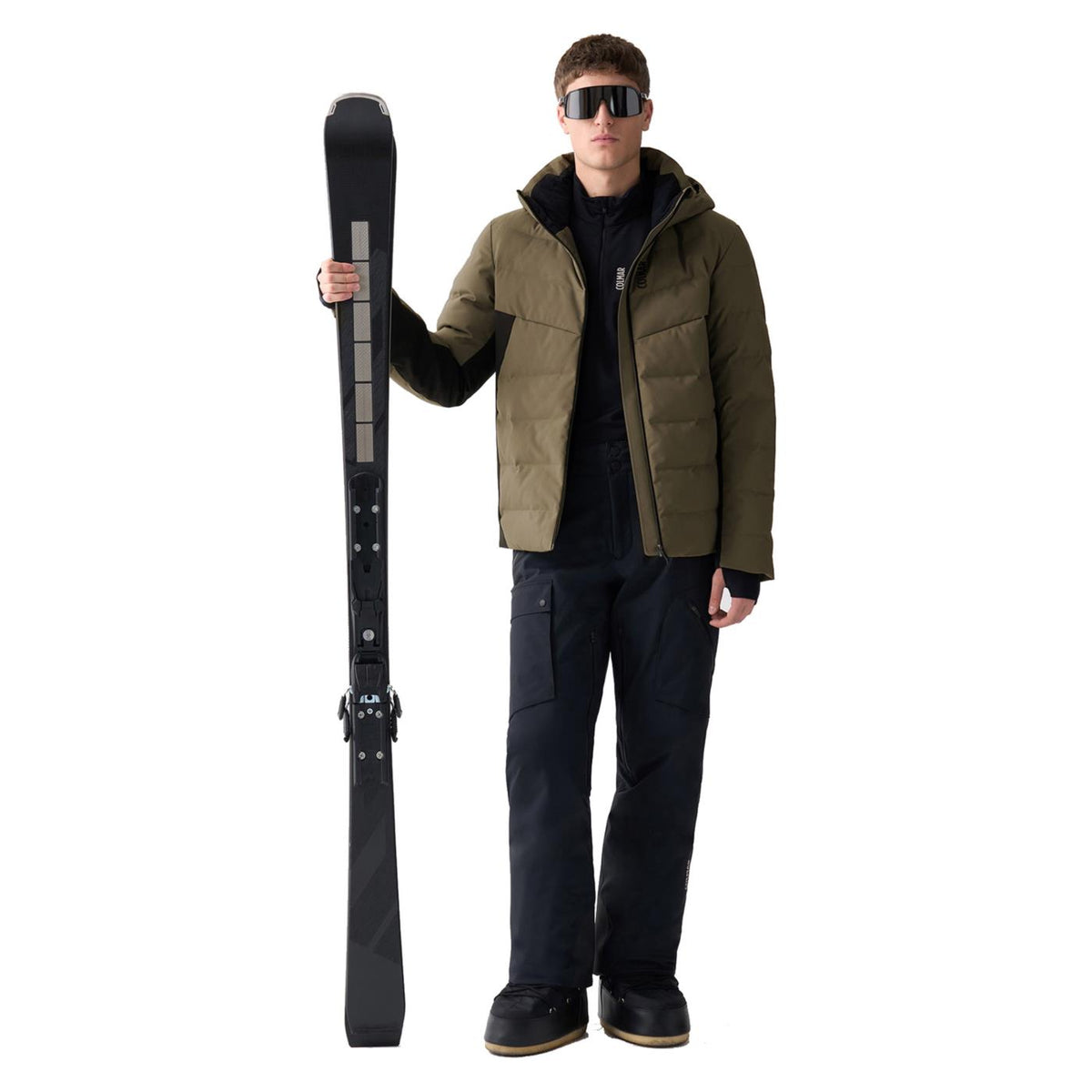COLMAR EASY ON QUILTED SKI JKT - Verde militare - vista 3