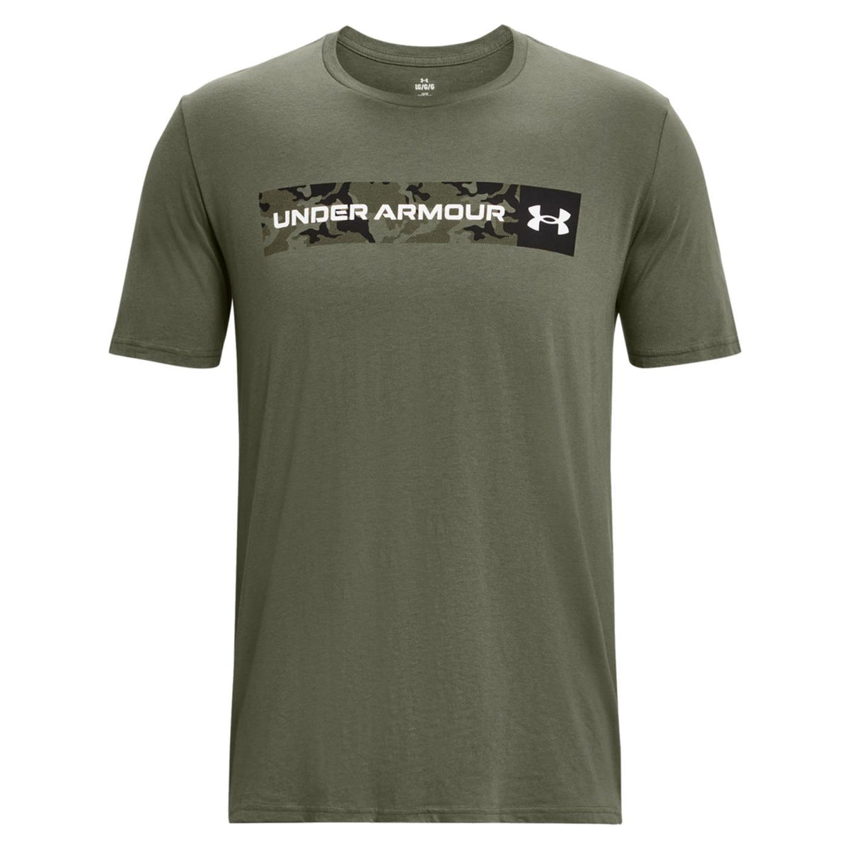 UNDER ARMOR CAMO CHEST STRIPE SS TEE