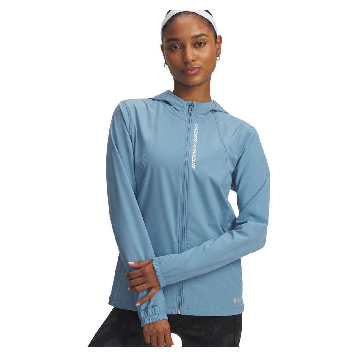 UNDER ARMOUR W OUTRUN THE STORM JACKET - Blu - immagine principale