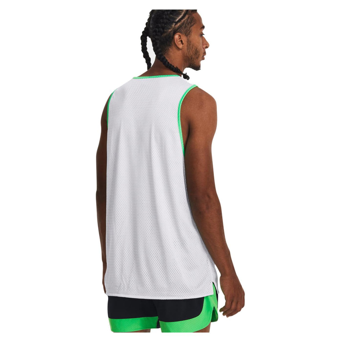 UNDER ARMOUR BASELINE REVERSIBLE JSY - Bianco - vista 4