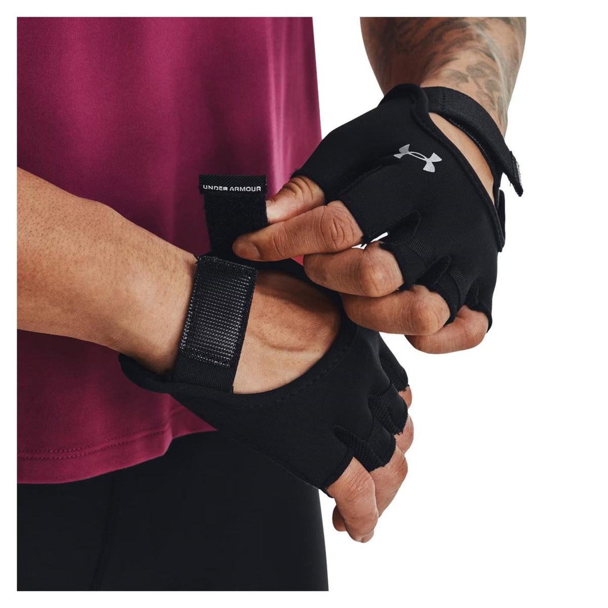 UNDER ARMOUR W TRAINING GLOVES - Nero - vista 3