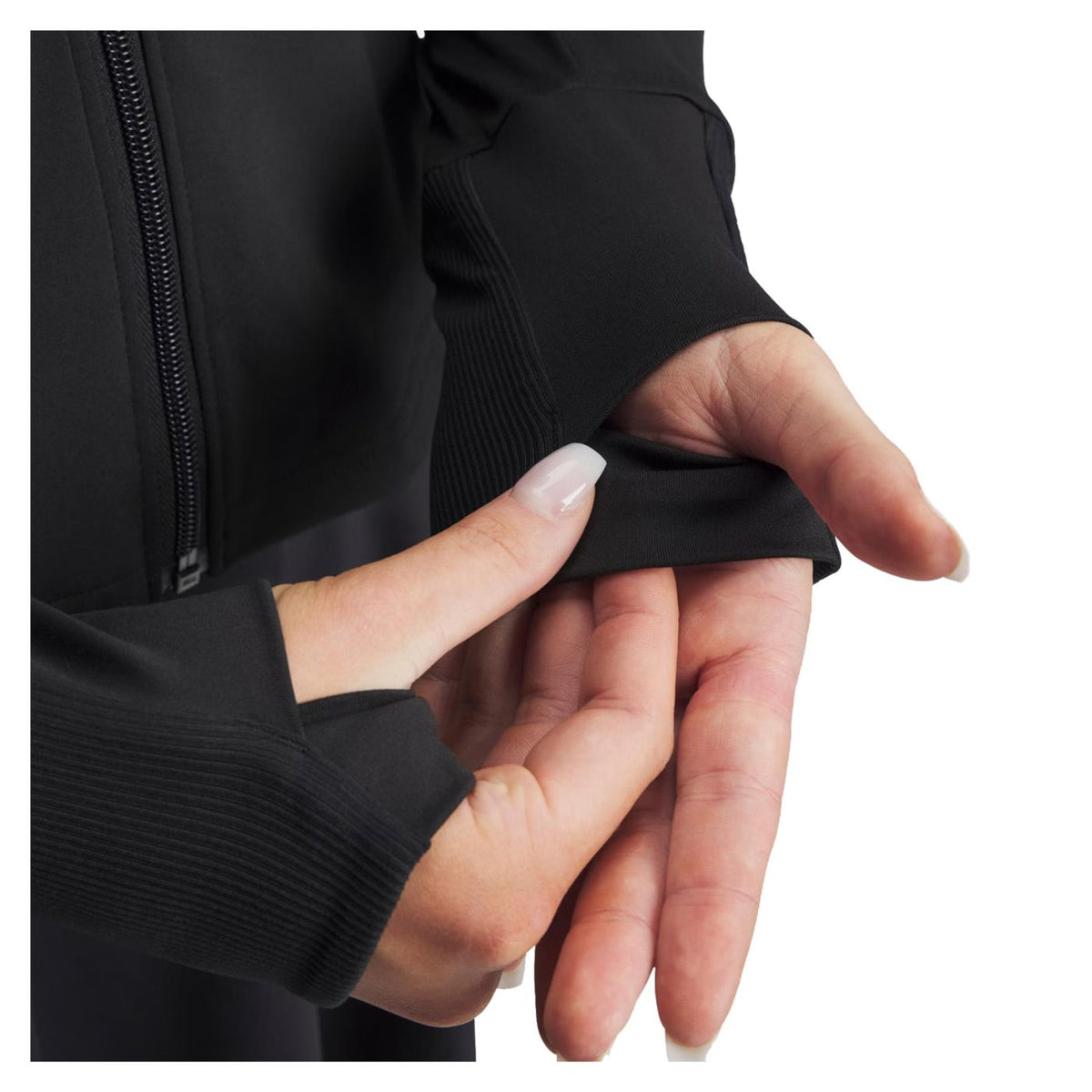 UNDER ARMOUR W MERIDIAN JACKET - Nero - vista 3