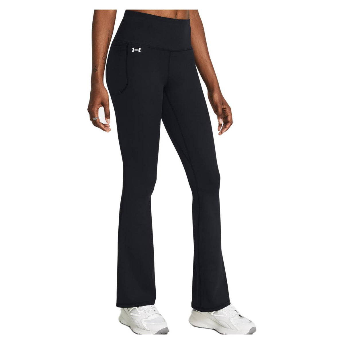 UNDER ARMOUR MOTION FLARE PANT WOMAN - Grigio chiaro - vista 3