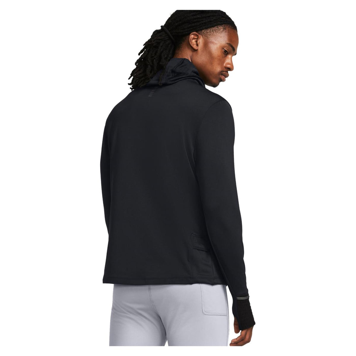 UNDER ARMOUR QUALIFIER COLD HOODY - Blu Royal - vista 4