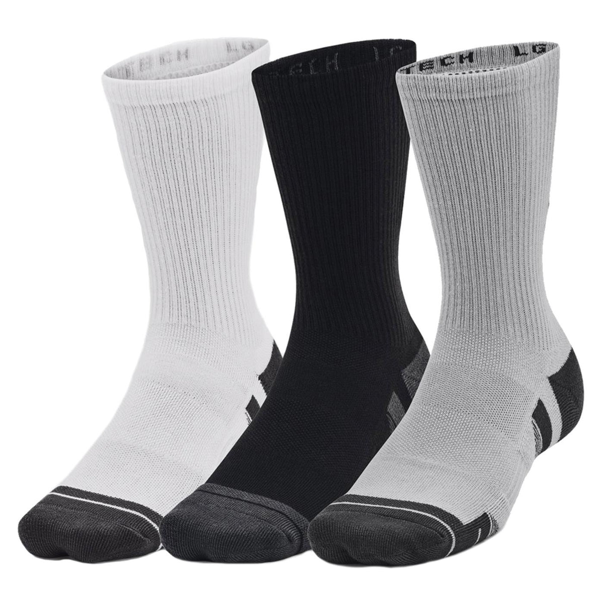 UNDER ARMOR PERFORMANCE TECH 3PK CREW
