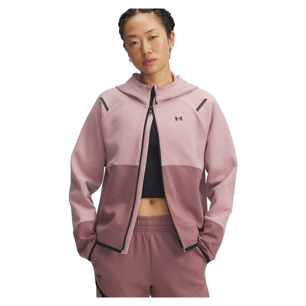 UNDER ARMOUR W UNSTOPPABLE FLEECE FZ