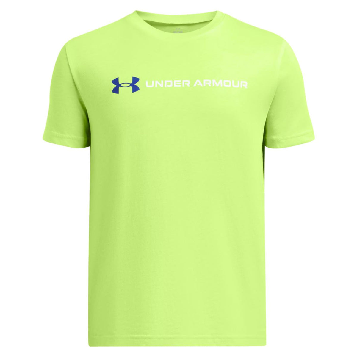 UNDER ARMOR LOGO WORDMARK SS TEE JR