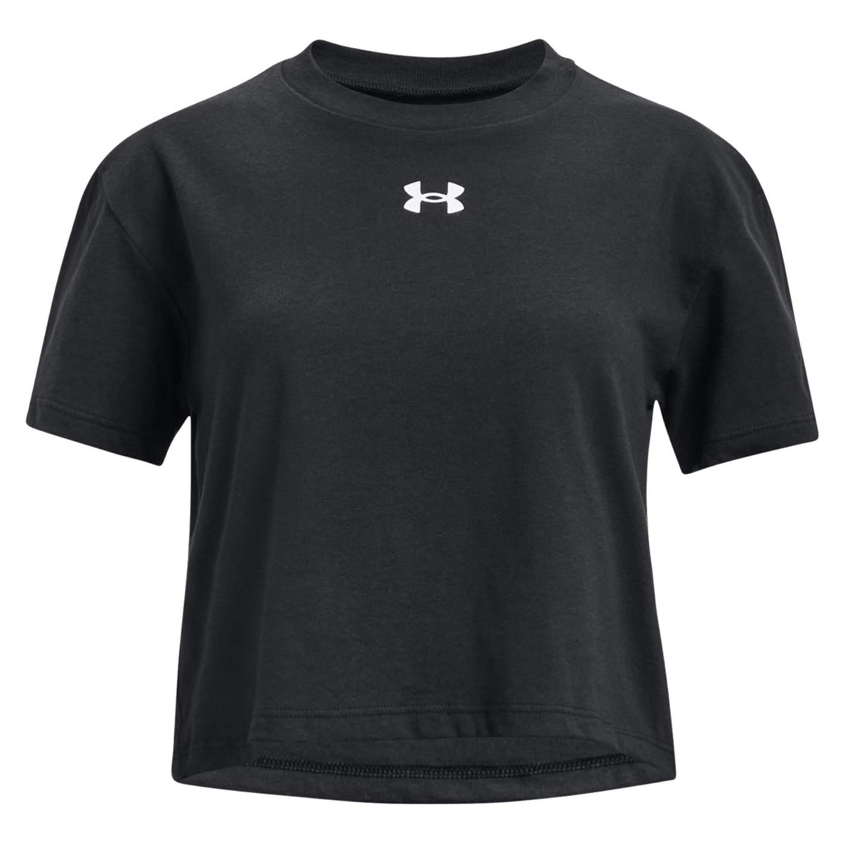 UNDER ARMOR CROP SPORTSTYLE SS TEE JR