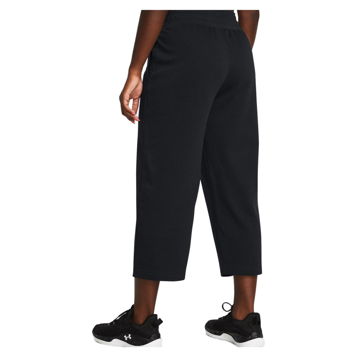 UNDER ARMOUR RIVAL TERRY CROP WIDE LEG