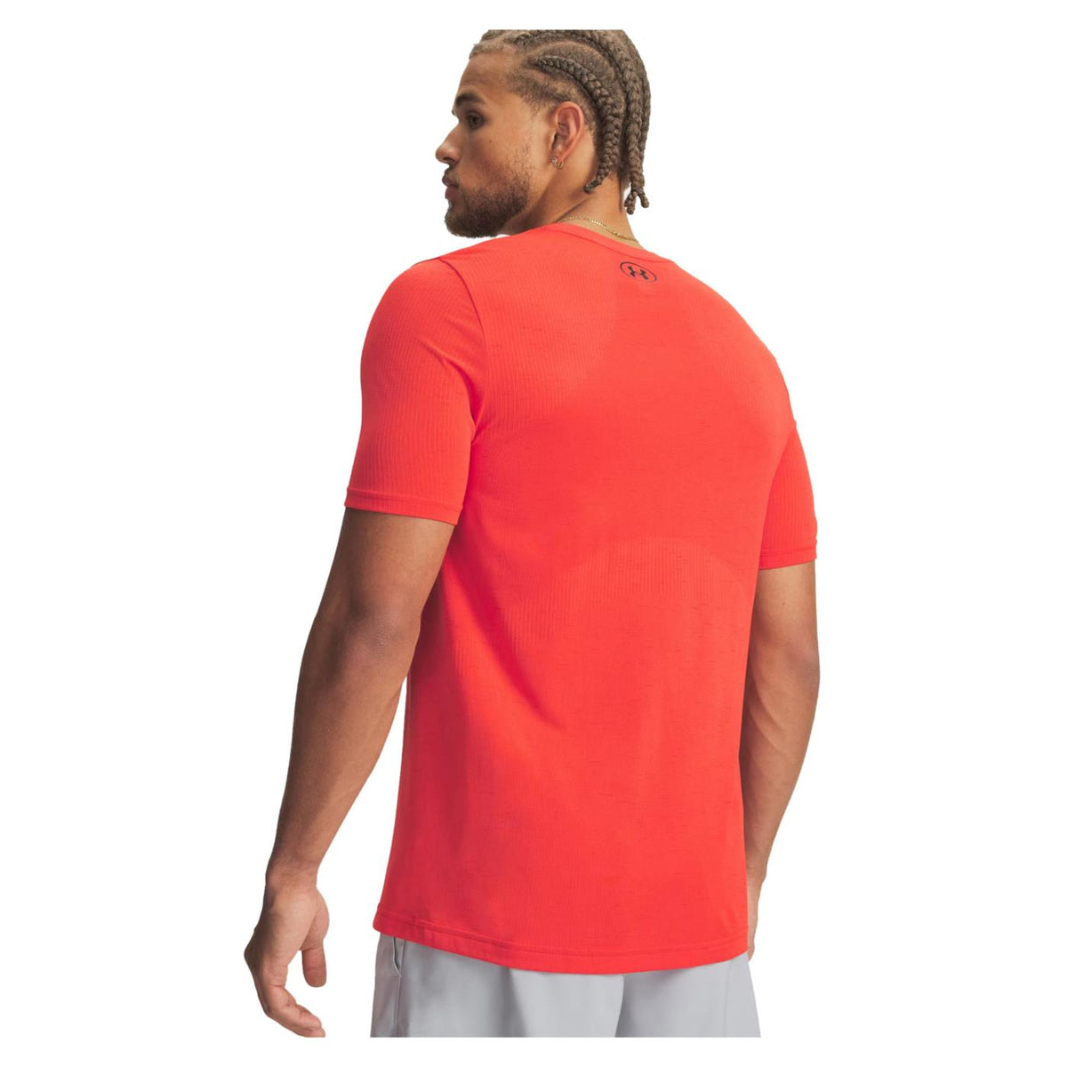 UNDER ARMOUR VANISH SEAMLESS SS TEE - Rosso - vista 2