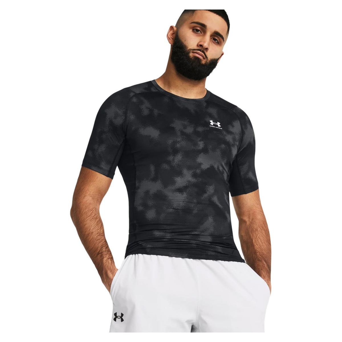 UNDER ARMOUR HG ARMOUR PRINTED SS TEE