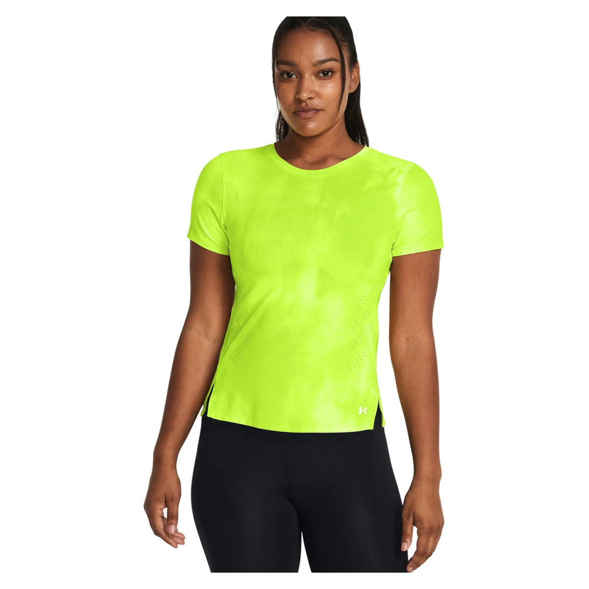 UNDER ARMOUR LASER WASH SS TEE WOMAN