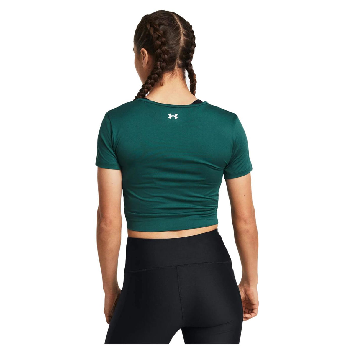 UNDER ARMOUR MOTION CROSSOVER CROP TEE