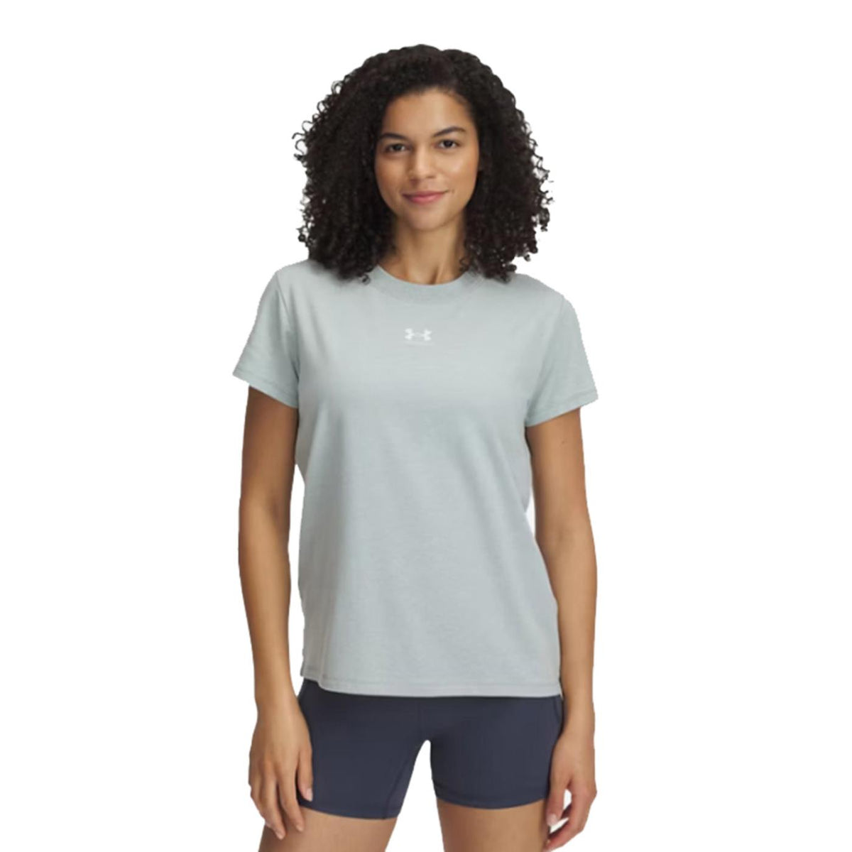 UNDER ARMOR W RIVAL CORE SS TEE
