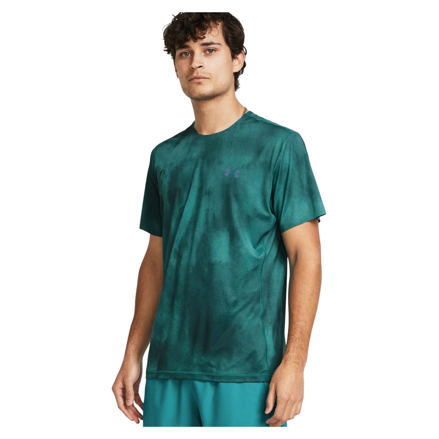 UNDER ARMOUR RUSH VENT PRTD SS TEE