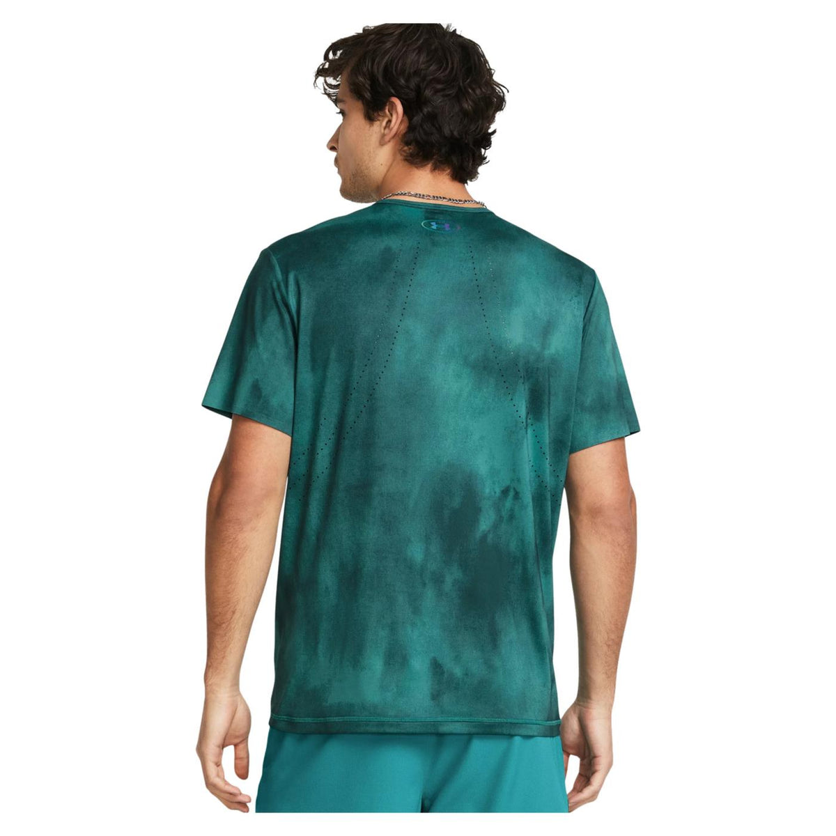 UNDER ARMOUR RUSH VENT PRTD SS TEE