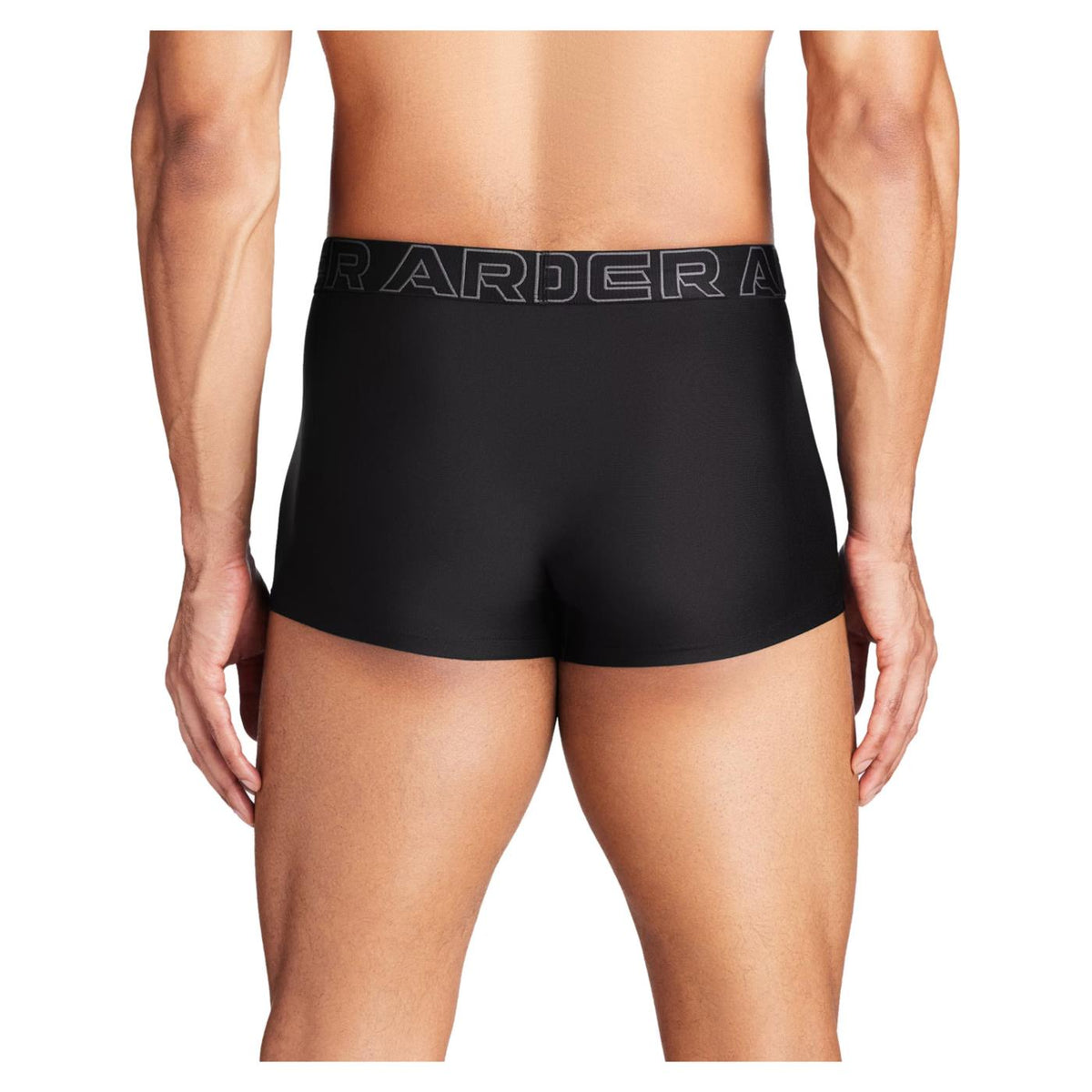 UNDER ARMOUR PERFORM TECH 3PK SHORTS - Nero - vista 3