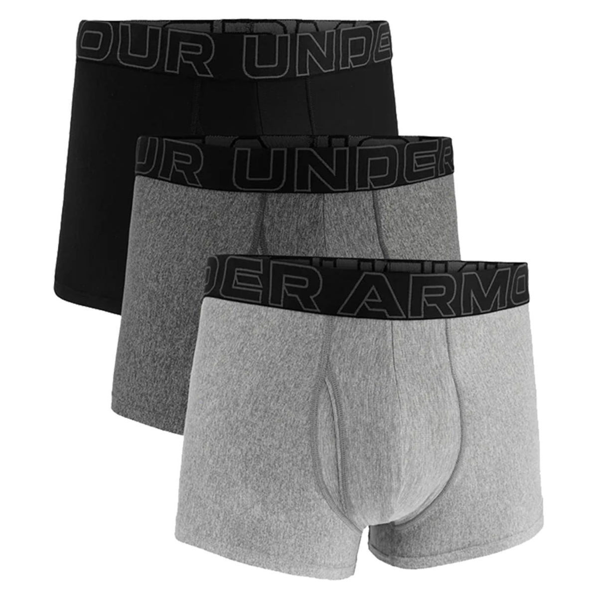 UNDER ARMOUR PERFORM TECH 3PK SHORTS