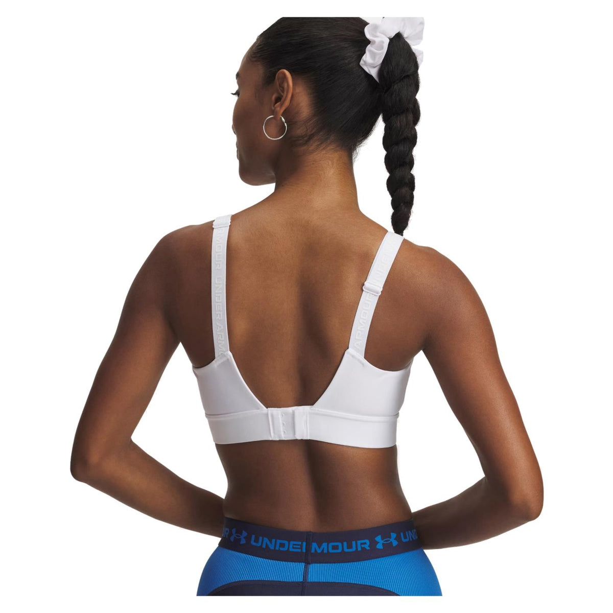 UNDER ARMOUR INFINITY MID BRA A-C CUP - Bianco - vista 2