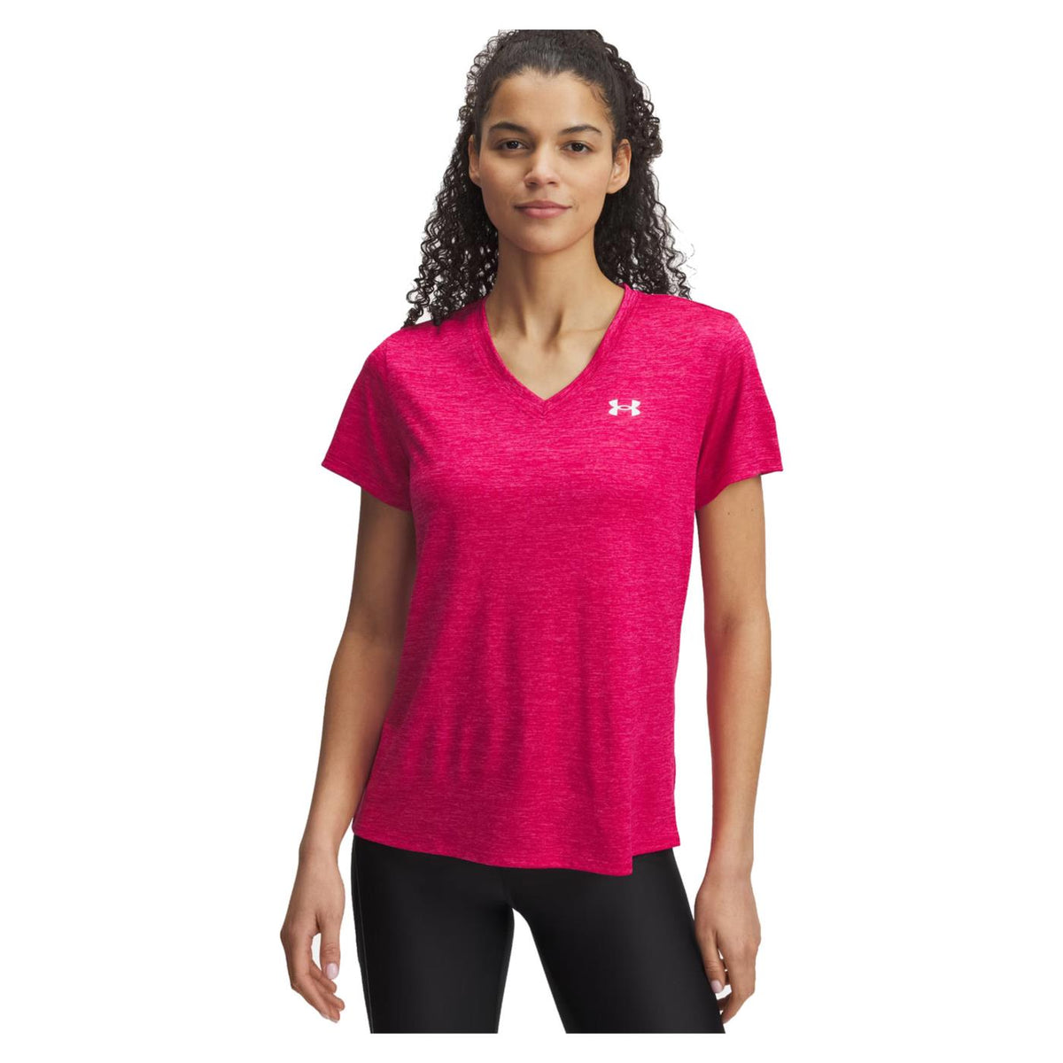 UNDER ARMOUR W TECH TEE V-NECK TWIST