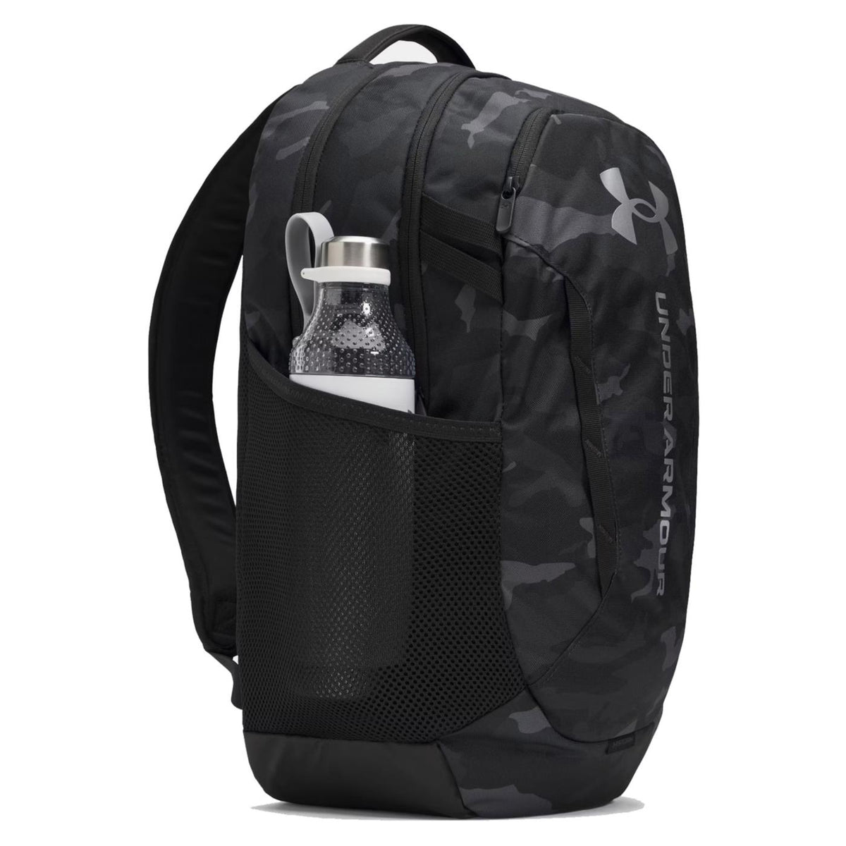 UNDER ARMOUR HUSTLE 6.0 BACKPACK - Nero - vista 3