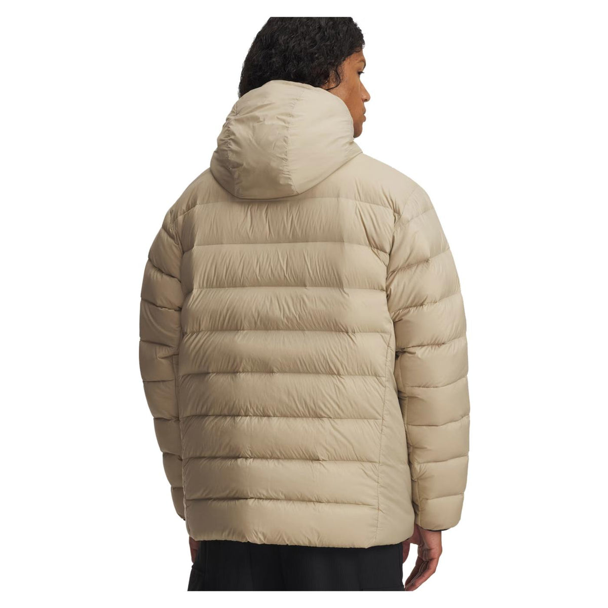 UNDER ARMOUR LEGEND DOWN HOODED JACKET - Beige - vista 4