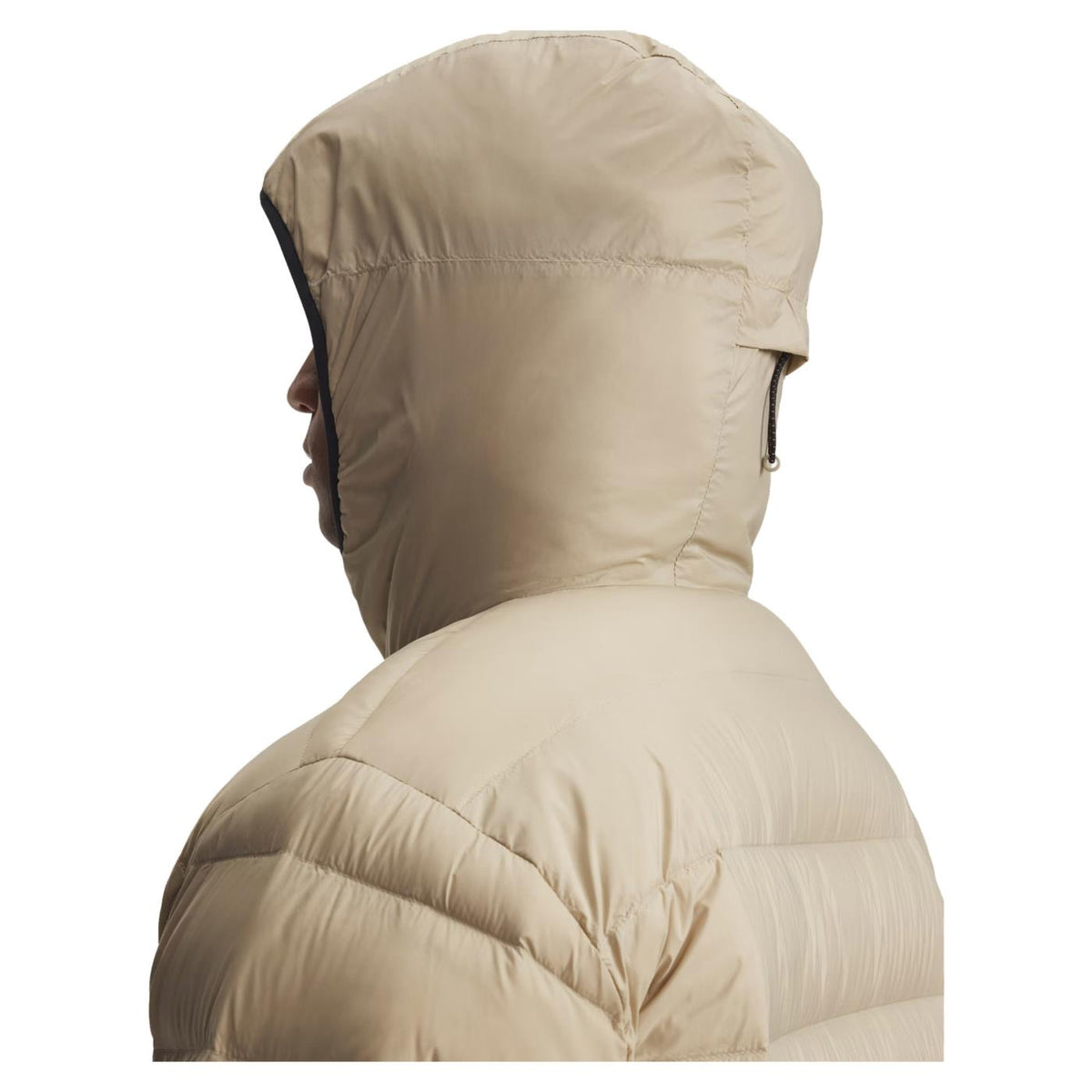 UNDER ARMOUR LEGEND DOWN HOODED JACKET - Beige - vista 6