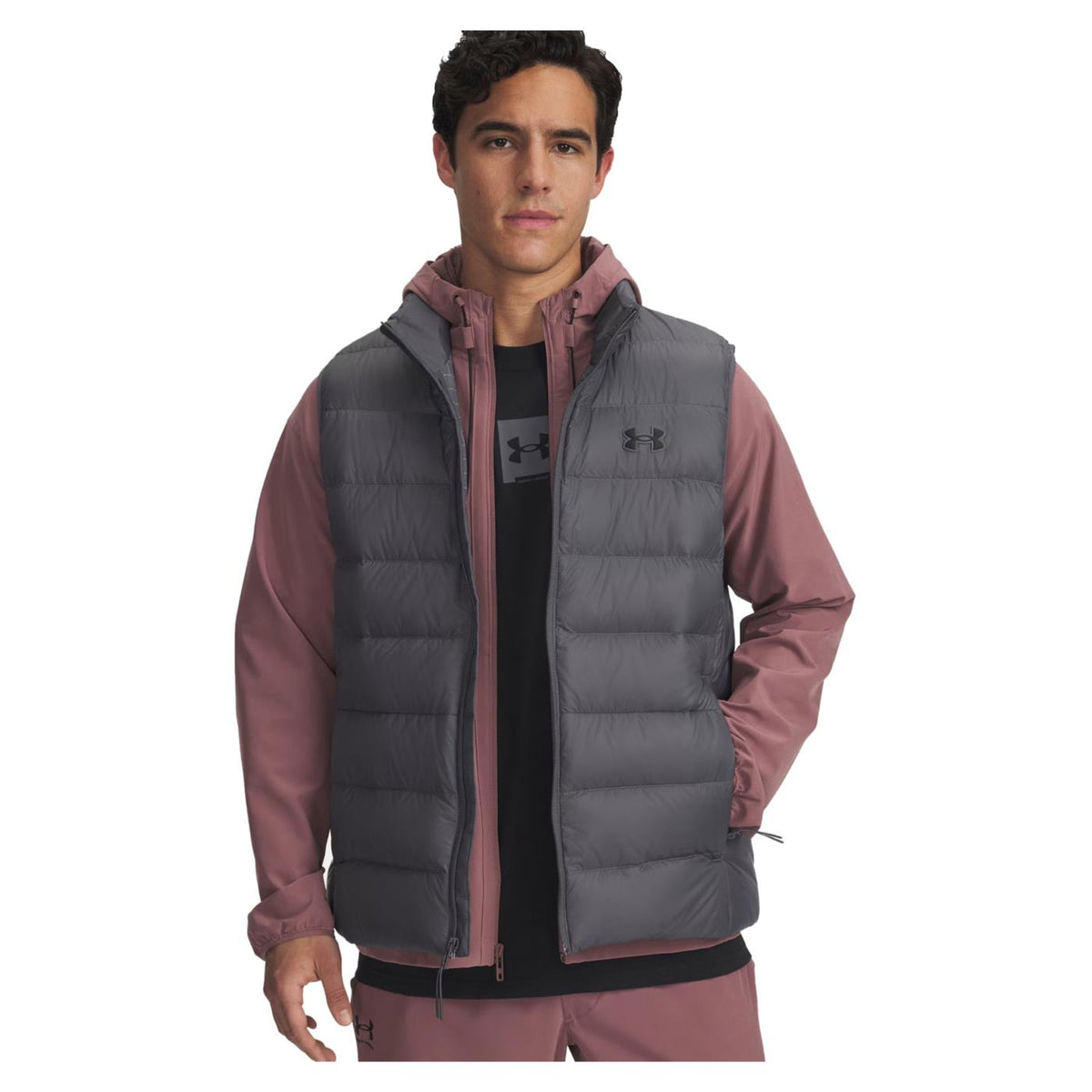 UNDER ARMOUR LEGEND DOWN VEST - Grigio scuro - vista 3