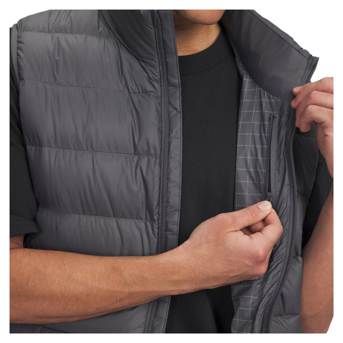 UNDER ARMOUR LEGEND DOWN VEST - Grigio scuro - vista 5