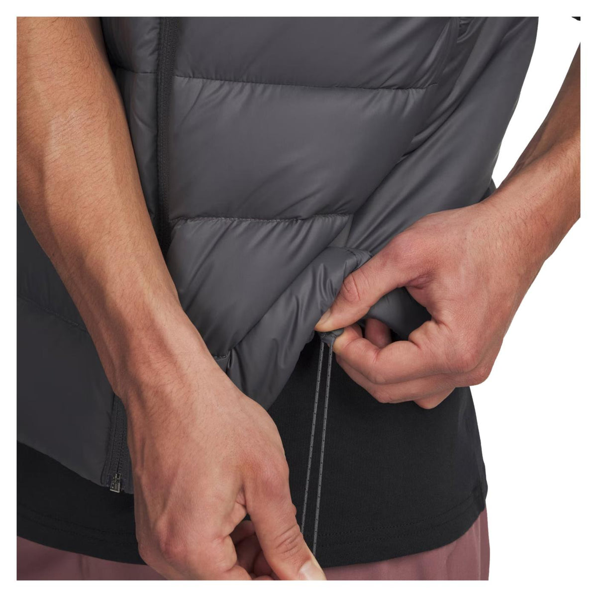UNDER ARMOUR LEGEND DOWN VEST - Grigio scuro - vista 6