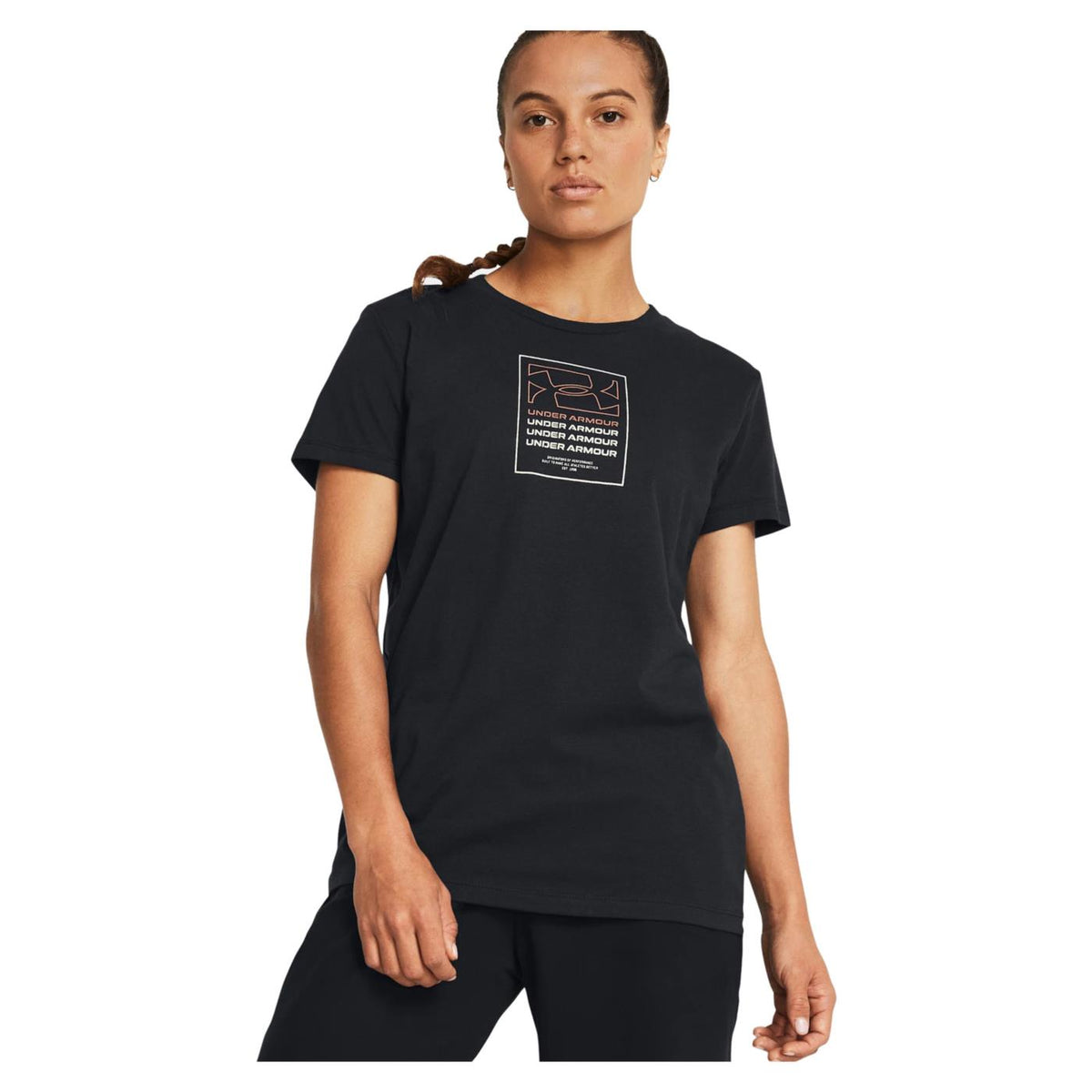 UNDER ARMOUR BOX WORDMARK SS TEE WOMAN