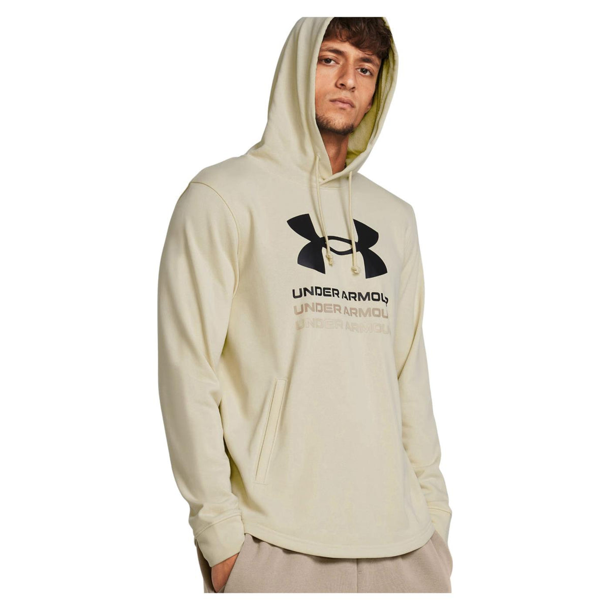 UNDER ARMOUR RIVAL TERRY GRAPHIC HOOD